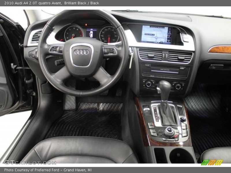 Brilliant Black / Black 2010 Audi A4 2.0T quattro Avant