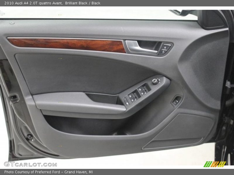 Brilliant Black / Black 2010 Audi A4 2.0T quattro Avant
