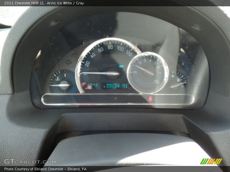 Arctic Ice White / Gray 2011 Chevrolet HHR LS