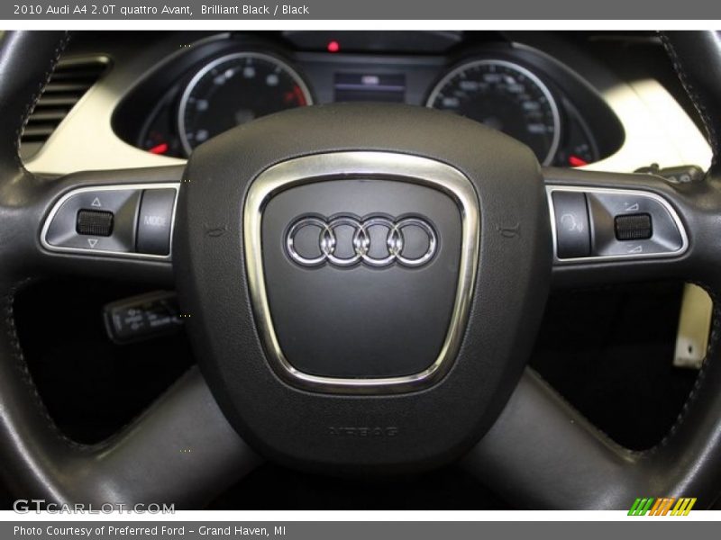 Brilliant Black / Black 2010 Audi A4 2.0T quattro Avant