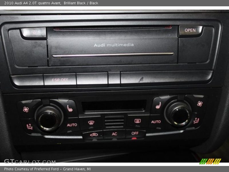 Brilliant Black / Black 2010 Audi A4 2.0T quattro Avant