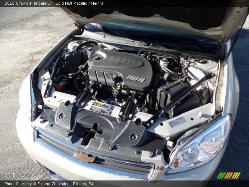Gold Mist Metallic / Neutral 2010 Chevrolet Impala LT