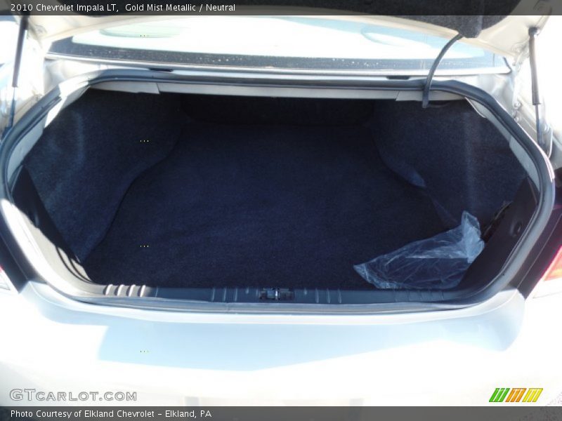 Gold Mist Metallic / Neutral 2010 Chevrolet Impala LT