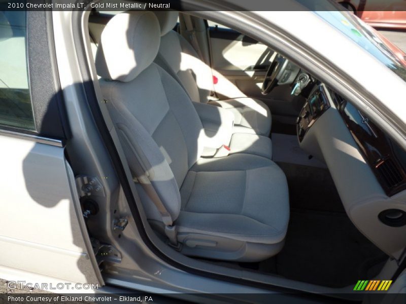 Gold Mist Metallic / Neutral 2010 Chevrolet Impala LT