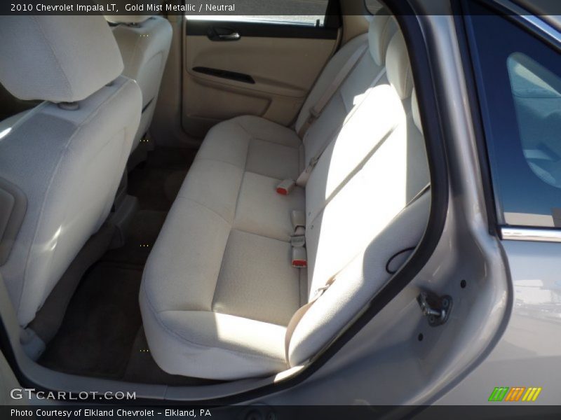 Gold Mist Metallic / Neutral 2010 Chevrolet Impala LT