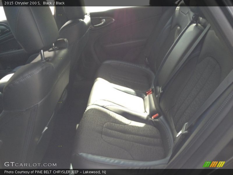 Black / Black 2015 Chrysler 200 S