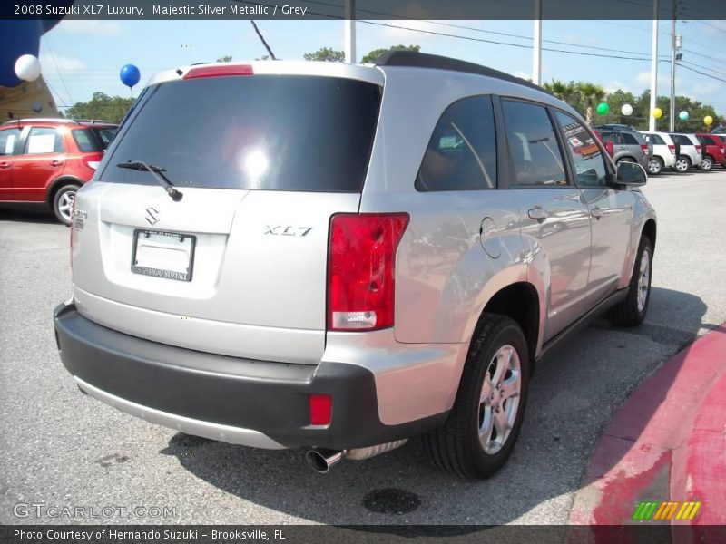 Majestic Silver Metallic / Grey 2008 Suzuki XL7 Luxury