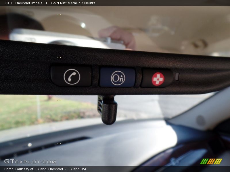 Gold Mist Metallic / Neutral 2010 Chevrolet Impala LT