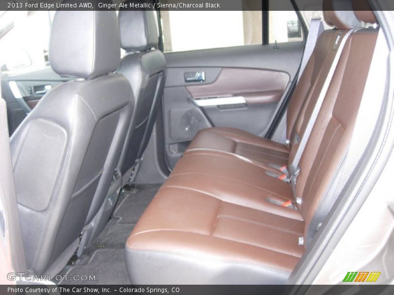 Ginger Ale Metallic / Sienna/Charcoal Black 2013 Ford Edge Limited AWD