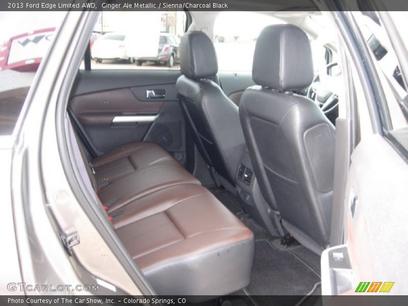 Ginger Ale Metallic / Sienna/Charcoal Black 2013 Ford Edge Limited AWD