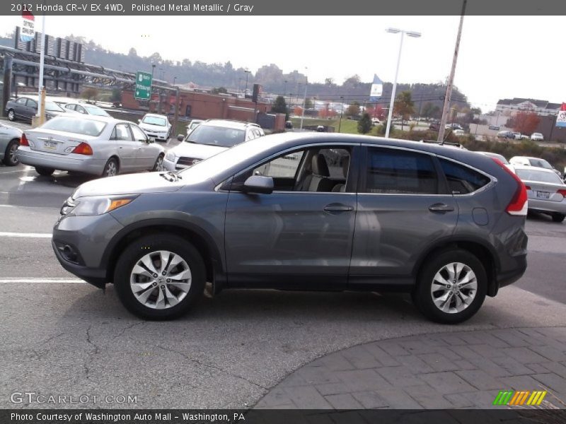 Polished Metal Metallic / Gray 2012 Honda CR-V EX 4WD