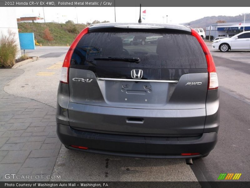 Polished Metal Metallic / Gray 2012 Honda CR-V EX 4WD
