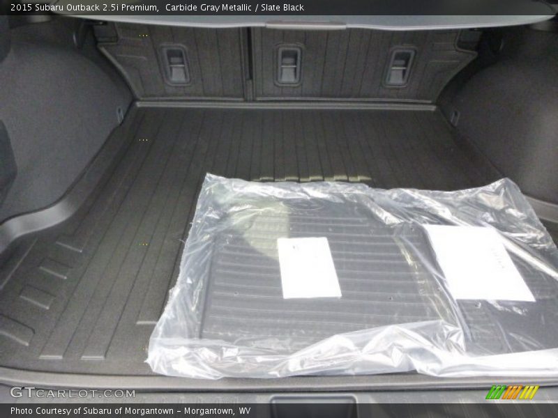 Carbide Gray Metallic / Slate Black 2015 Subaru Outback 2.5i Premium