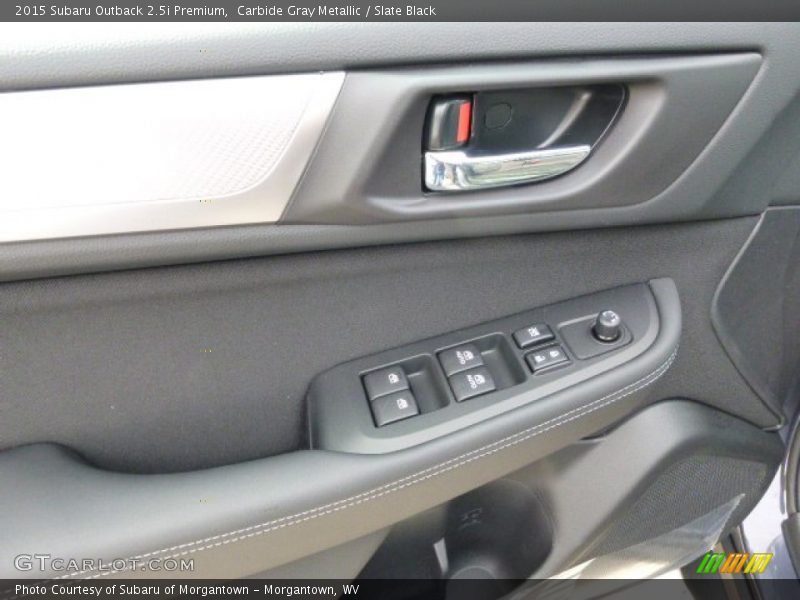 Carbide Gray Metallic / Slate Black 2015 Subaru Outback 2.5i Premium
