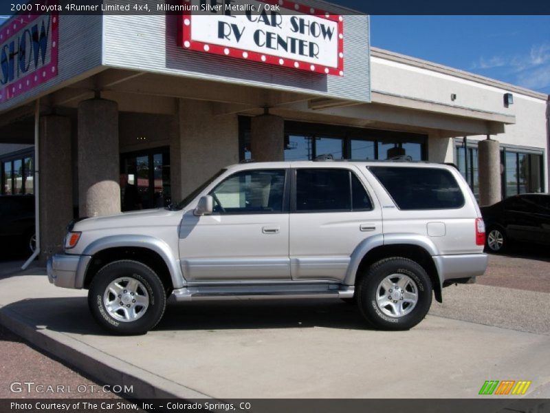Millennium Silver Metallic / Oak 2000 Toyota 4Runner Limited 4x4