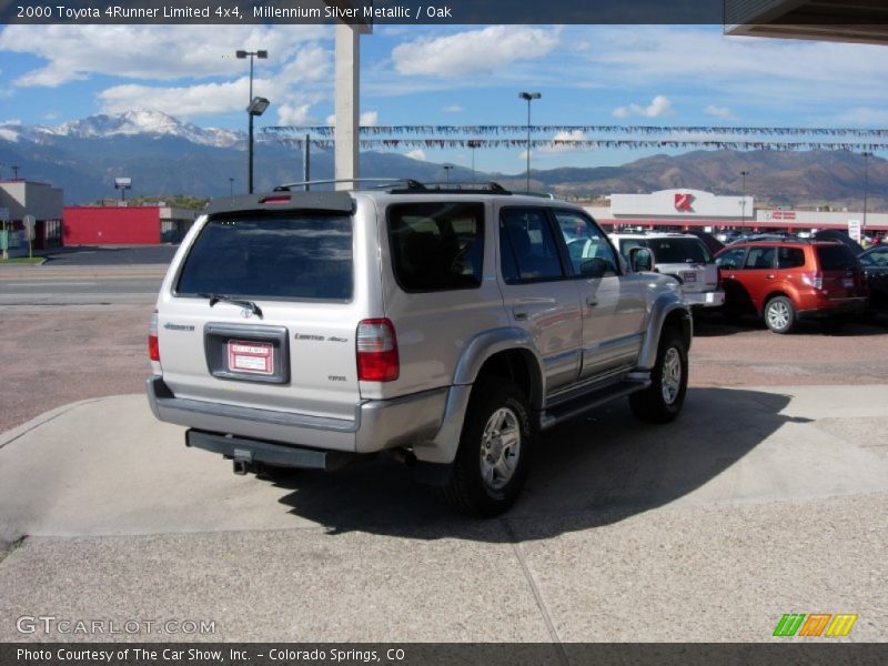 Millennium Silver Metallic / Oak 2000 Toyota 4Runner Limited 4x4