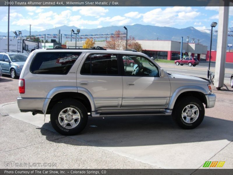 Millennium Silver Metallic / Oak 2000 Toyota 4Runner Limited 4x4