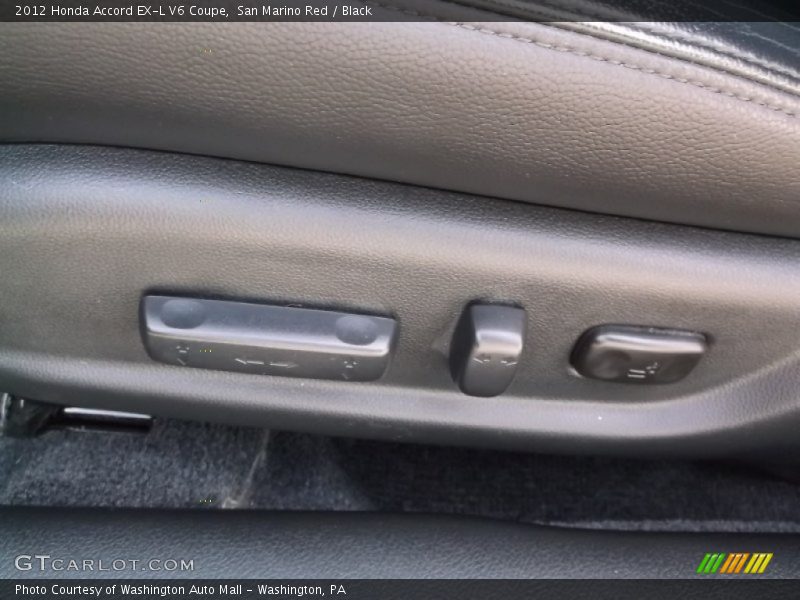 San Marino Red / Black 2012 Honda Accord EX-L V6 Coupe
