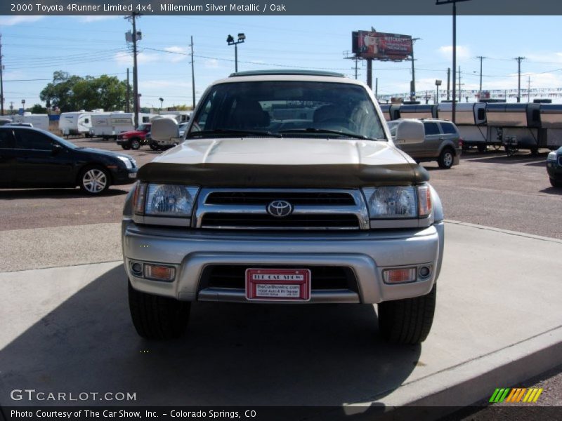 Millennium Silver Metallic / Oak 2000 Toyota 4Runner Limited 4x4