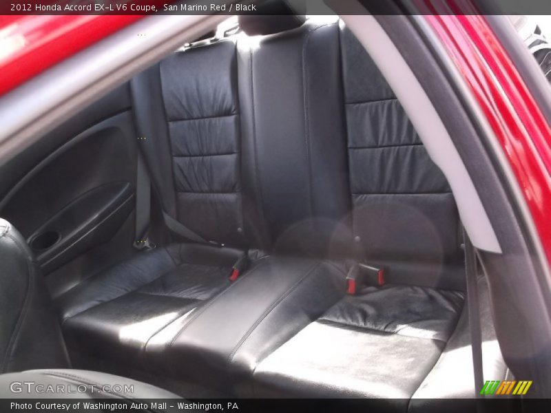 San Marino Red / Black 2012 Honda Accord EX-L V6 Coupe