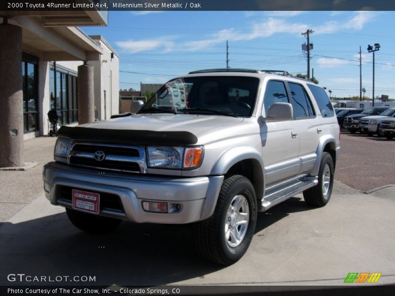 Millennium Silver Metallic / Oak 2000 Toyota 4Runner Limited 4x4