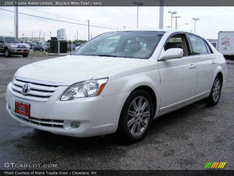 Blizzard White Pearl / Ivory 2005 Toyota Avalon Limited