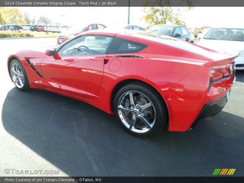 Torch Red / Jet Black 2014 Chevrolet Corvette Stingray Coupe