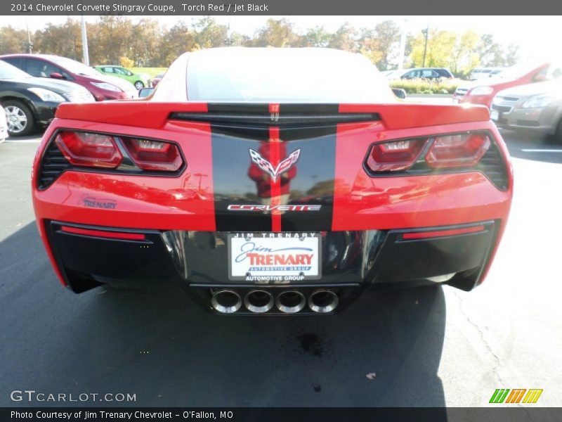 Torch Red / Jet Black 2014 Chevrolet Corvette Stingray Coupe