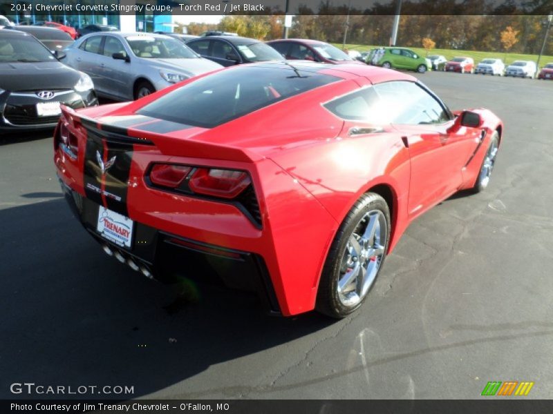 Torch Red / Jet Black 2014 Chevrolet Corvette Stingray Coupe