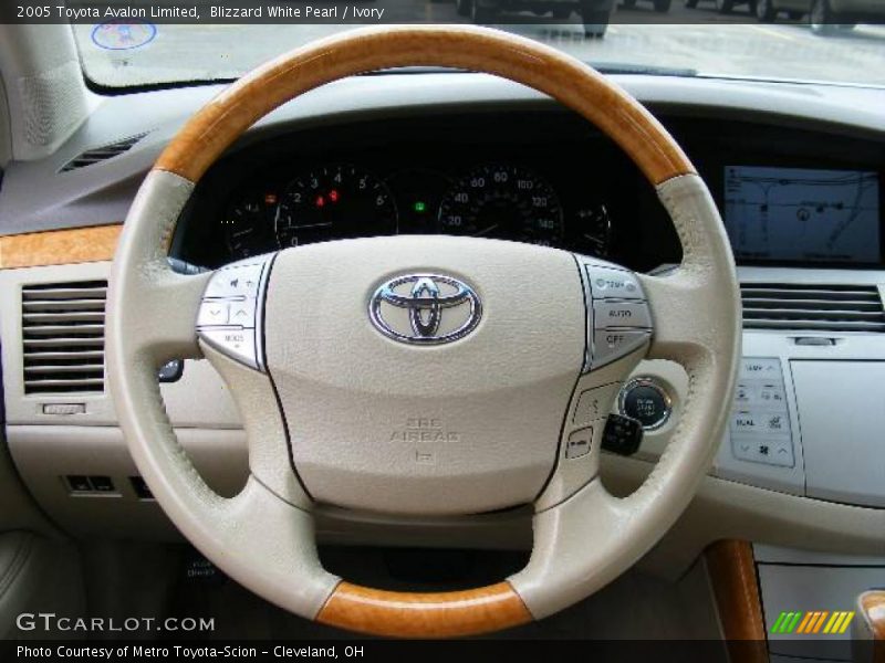 Blizzard White Pearl / Ivory 2005 Toyota Avalon Limited