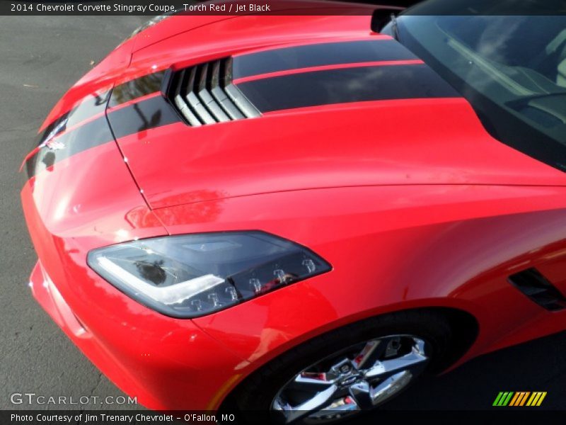 Torch Red / Jet Black 2014 Chevrolet Corvette Stingray Coupe