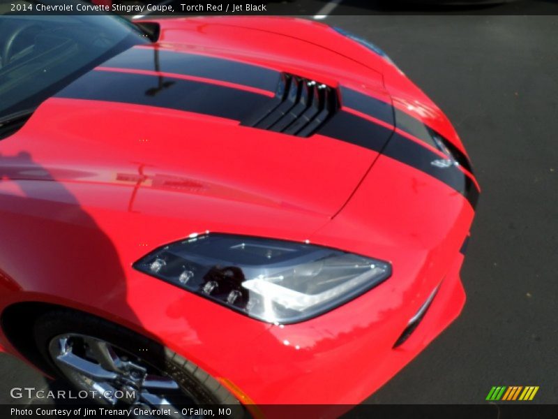 Torch Red / Jet Black 2014 Chevrolet Corvette Stingray Coupe