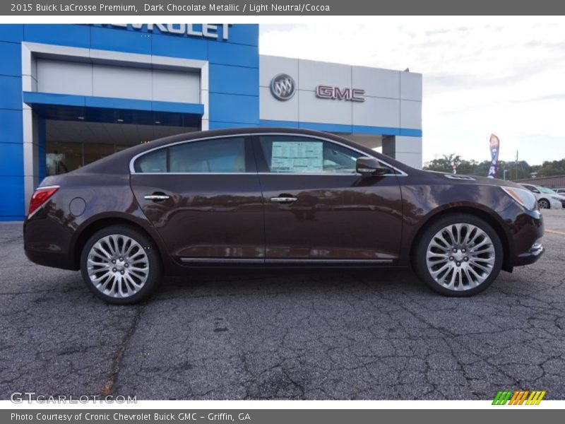 Dark Chocolate Metallic / Light Neutral/Cocoa 2015 Buick LaCrosse Premium