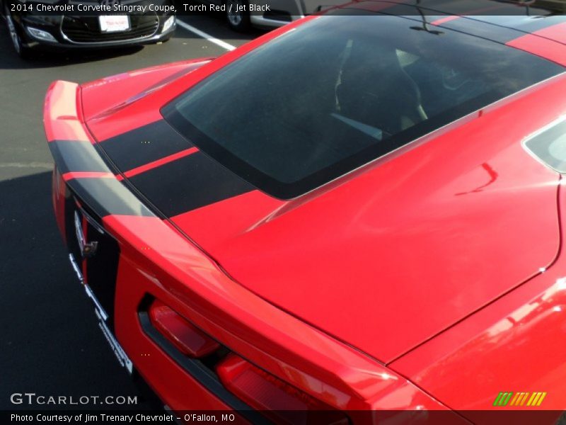 Torch Red / Jet Black 2014 Chevrolet Corvette Stingray Coupe