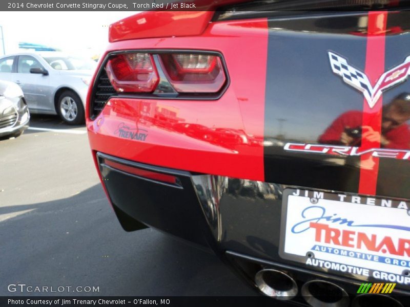 Torch Red / Jet Black 2014 Chevrolet Corvette Stingray Coupe