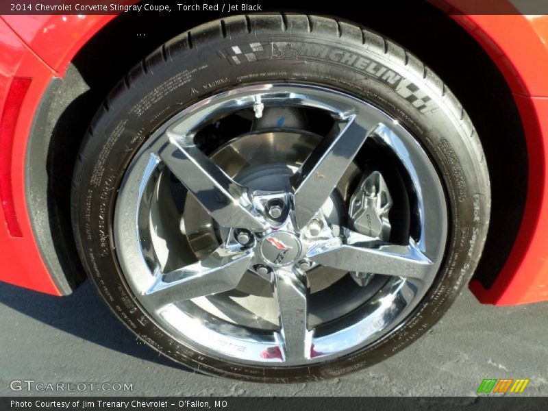 Torch Red / Jet Black 2014 Chevrolet Corvette Stingray Coupe