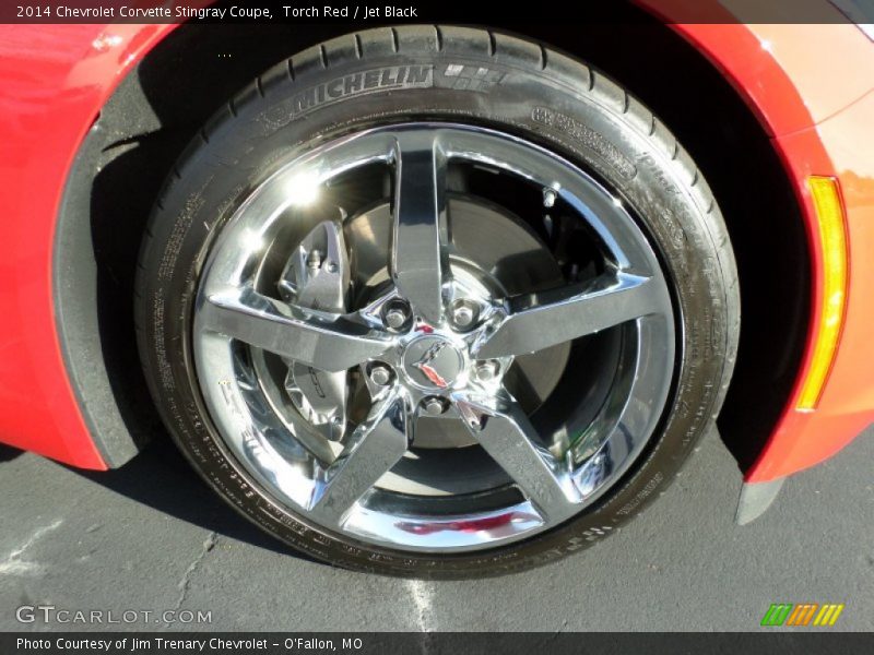 Torch Red / Jet Black 2014 Chevrolet Corvette Stingray Coupe