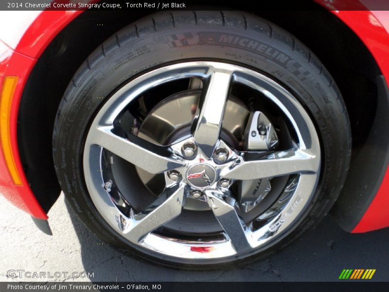 Torch Red / Jet Black 2014 Chevrolet Corvette Stingray Coupe