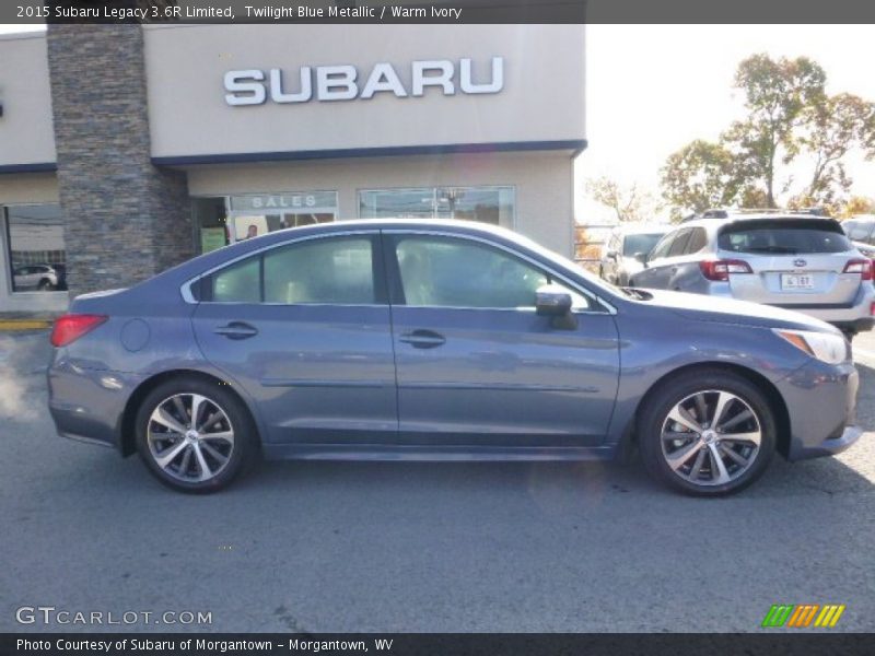 Twilight Blue Metallic / Warm Ivory 2015 Subaru Legacy 3.6R Limited