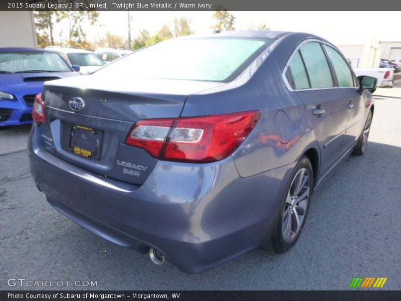 Twilight Blue Metallic / Warm Ivory 2015 Subaru Legacy 3.6R Limited