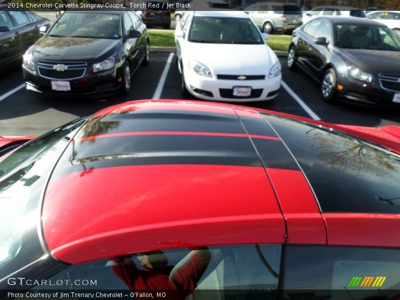 Torch Red / Jet Black 2014 Chevrolet Corvette Stingray Coupe