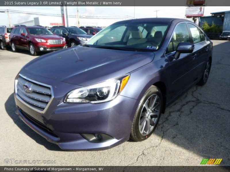 Twilight Blue Metallic / Warm Ivory 2015 Subaru Legacy 3.6R Limited