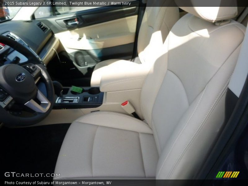 Twilight Blue Metallic / Warm Ivory 2015 Subaru Legacy 3.6R Limited