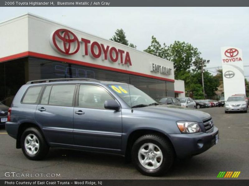 Bluestone Metallic / Ash Gray 2006 Toyota Highlander I4