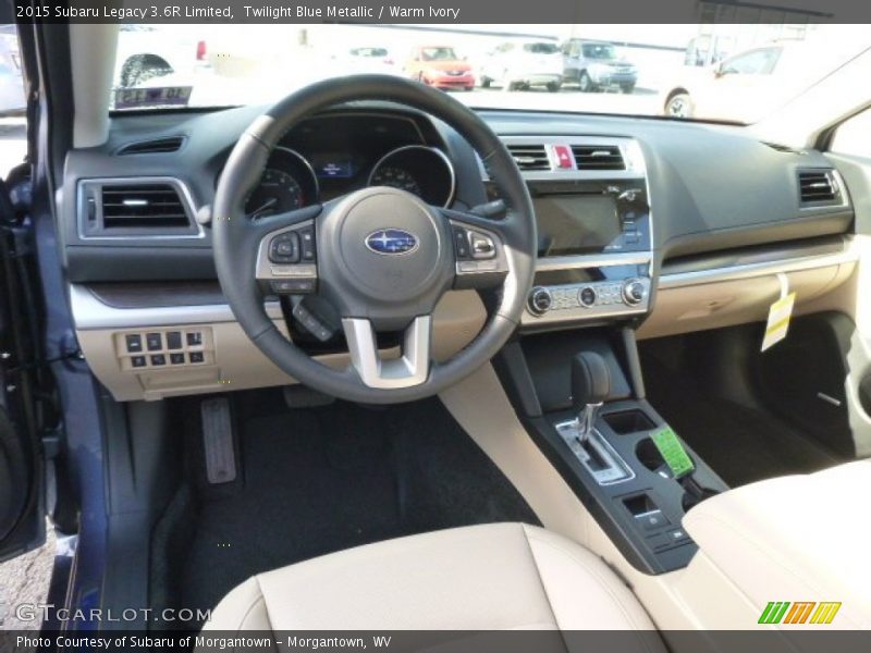 Twilight Blue Metallic / Warm Ivory 2015 Subaru Legacy 3.6R Limited