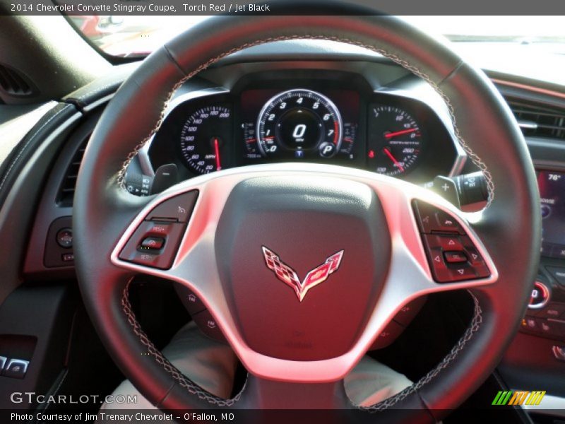 Torch Red / Jet Black 2014 Chevrolet Corvette Stingray Coupe