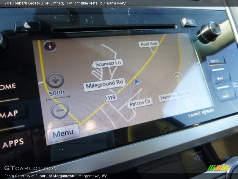 Twilight Blue Metallic / Warm Ivory 2015 Subaru Legacy 3.6R Limited