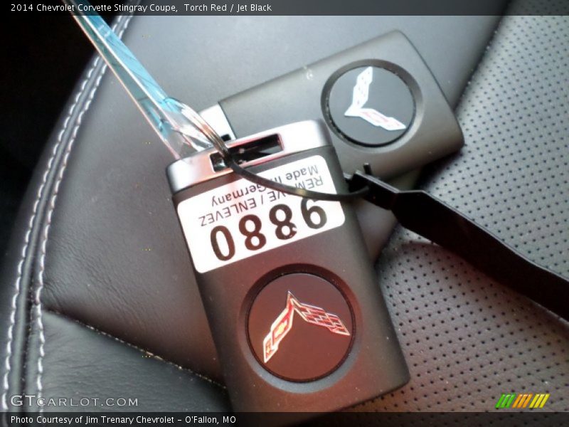Torch Red / Jet Black 2014 Chevrolet Corvette Stingray Coupe