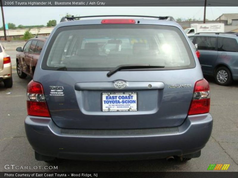 Bluestone Metallic / Ash Gray 2006 Toyota Highlander I4
