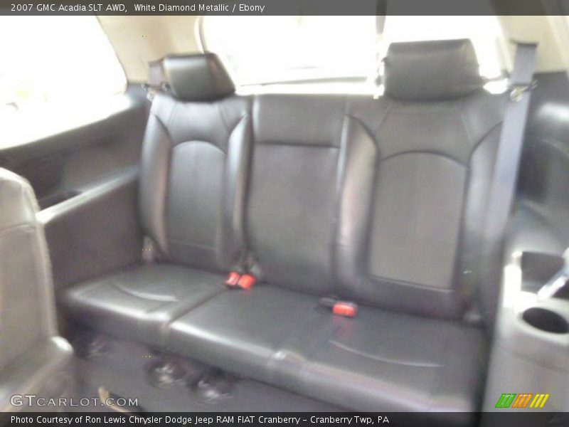 White Diamond Metallic / Ebony 2007 GMC Acadia SLT AWD